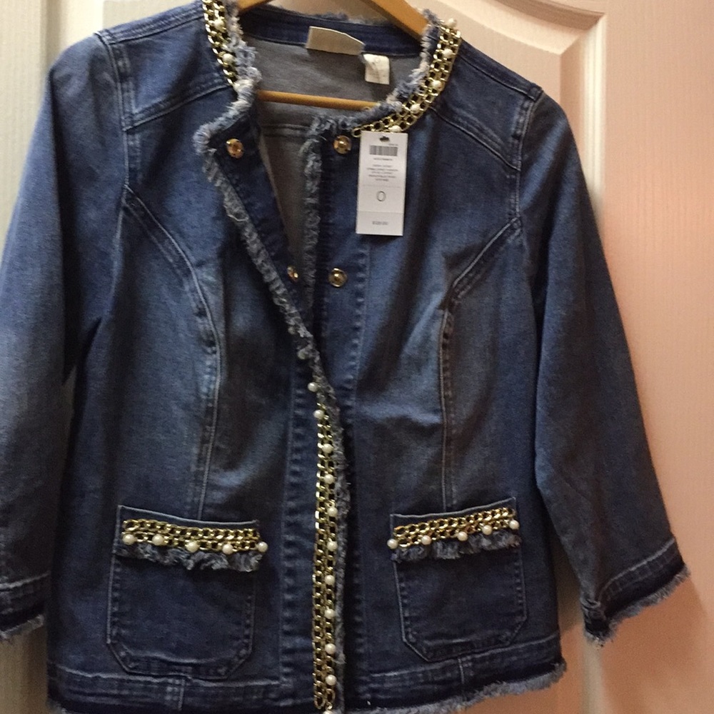Chico’s denim jacket